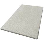 Shaggy-Teppich Barcelona Weiß - Kunststoff - 300 x 3 x 300 cm