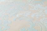 Barock Tapete Blau Vliestapete Beige - Blau