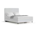 Boxspringbett Kobbe  Hellgrau - Breite: 180 cm