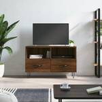 TV-Schrank D838 Eiche Schwarzbraun Dekor