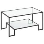 Couchtisch Binni Schwarz - Glas - 55 x 45 x 100 cm