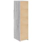 Highboard DE2876 Grau - Holzwerkstoff - 43 x 124 x 30 cm