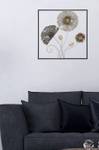 Wanddekoration Metall - 6 x 50 x 50 cm