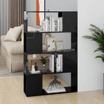 Bücherschrank 3008357 Schwarz - Holzwerkstoff - 80 x 125 x 24 cm