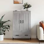 Highboard DE9409 Eiche Grau Dekor