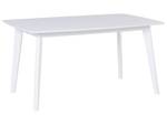 Table de salle à manger SANFORD Blanc - Bois manufacturé - 90 x 75 x 150 cm