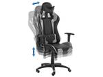 Gaming Stuhl KNIGHT Schwarz - Silber