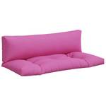 Coussin de palette 3005779-2 (lot de 2) Rose foncé