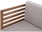 Gartensofa LINERI Beige - Holzwerkstoff