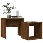 Couchtische 2er Set D506 Eiche Schwarzbraun Dekor