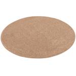 Teppich Hochflor Shaggy Cottage Rund Bronze - 200 x 200 cm