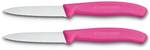 Schäler Swiss Classic 2er Set Pink - Keramik - 2 x 2 x 1 cm