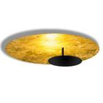 LED-Deckenlampe Plate Gold - 60 x 60 cm