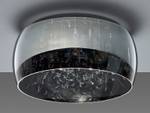 Deckenlampe Rauchglas Schirm Kristall Grau - Glas - 50 x 23 x 50 cm