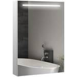 Spiegelschrank 834-662V90SR Silber - Metall - 13 x 70 x 50 cm