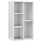 Armoire à livres 297726 Blanc brillant