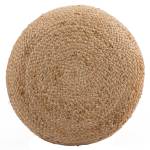 Pouf Katy Marron - Fibres naturelles - 40 x 30 x 40 cm