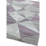 Moderner Teppich wohnzimmer BLOCKS Violett - 200 x 290 cm