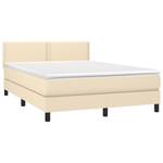 Boxspringbett 3017265-7 Creme - 144 x 203 cm