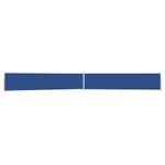 Auvent latéral Bleu - Textile - 1200 x 170 x 1 cm