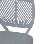 Chaise de bureau gris Gris - Matière plastique - 42 x 87 x 40 cm