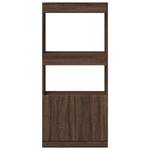 Highboard DE1370 Braun - Holzwerkstoff - 33 x 140 x 63 cm