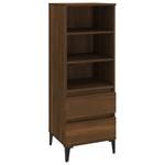 Highboard DE9855 Eiche Schwarzbraun Dekor