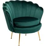 Fauteuil Water Lily Gold Vert