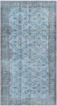 Teppich Ultra Vintage VI Blau - Textil - 142 x 1 x 262 cm