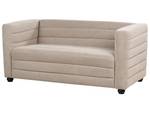 2-Sitzer Sofa HOFN Beige - Schwarz - Taupe