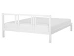 Lit double VANNES Blanc - Bois massif - 167 x 80 x 209 cm