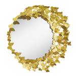 Wandspiegel BUTTERFLY Gold - Silber - Glas - Metall - 78 x 78 x 8 cm