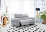 3-Sitzer Sofa Calvera mit 2 Relax Hellgrau