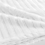 Plaid Esquisse Blanc - Textile - 125 x 150 x 150 cm