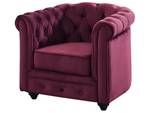 Fauteuil  CHESTERFIELD Bordeaux