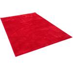 Hochflorteppich Deluxe Rot - 200 x 200 cm