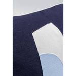 Coussin Forma II Bleu - Textile - 60 x 40 x 14 cm