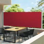 Seitenmarkise 3005012 Rot - Metall - Textil - 600 x 160 x 1 cm