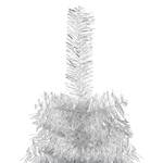 Demi-arbre de noël artificiel Argenté - 40 x 120 x 40 cm