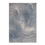 Tapis de salon moderne MASSY Bleu - 120 x 170 cm