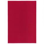 Feinschlingen Velour Teppich Strong Rot - 80 x 400 cm