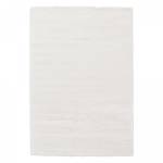 Tapis shaggy AMORE 1 80x150 blanc Blanc - Matière plastique - 80 x 1 x 150 cm