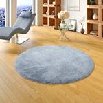 Luxus Hochflor Shaggy Teppich Dream Rund Blau - 200 x 200 cm