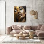 Image Canvas PORTRAIT Visage Abstrait 70 x 100 x 100 cm