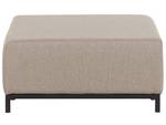 Pouf ottoman ROVIGO Beige - Noir