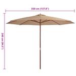 Parasol 3000440 Taupe