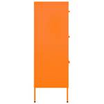 Schubladenschrank 3007006 Orange - Weiß