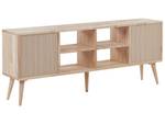 Meuble TV CHANDLER Marron - Bois massif - 145 x 59 x 30 cm