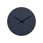 Horloge murale 98320 Noir - Bleu - Fibres naturelles - 28 x 2 x 28 cm