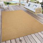 Outdoorteppich Timber 125 Gelb - Textil - 160 x 160 cm